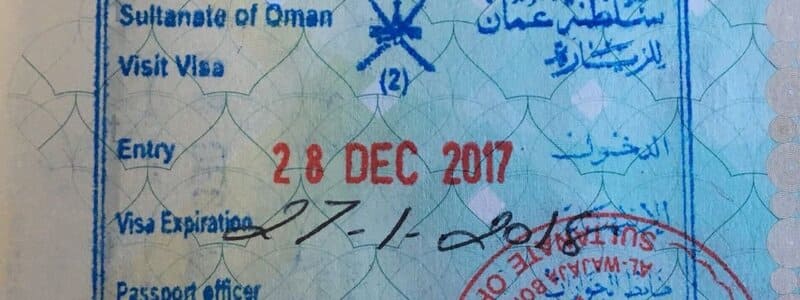 تمديد الفيزا السياحية في عُمان تمديد الفيزا السياحية في عُمان